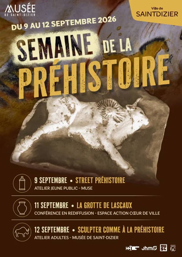 Illustration de l'événement : Semaine de la Préhistoire !