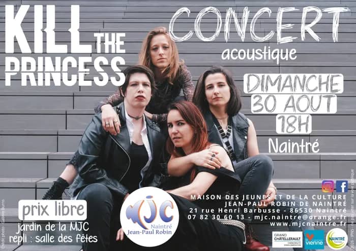 Illustration de l'événement : Concert "Kill The Princess" à la salle des fêtes