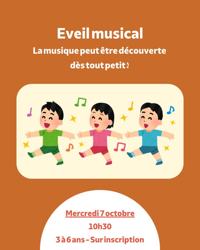 Illustration de l'événement : Eveil musical