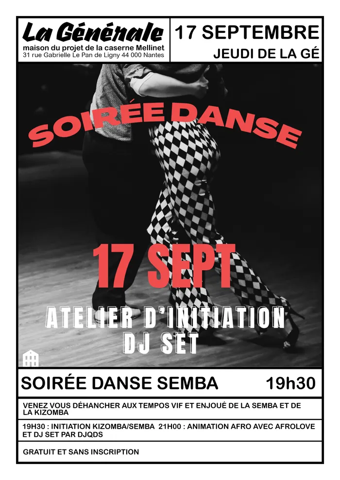 Illustration de l'événement : Soirée danse Semba et animations afro
