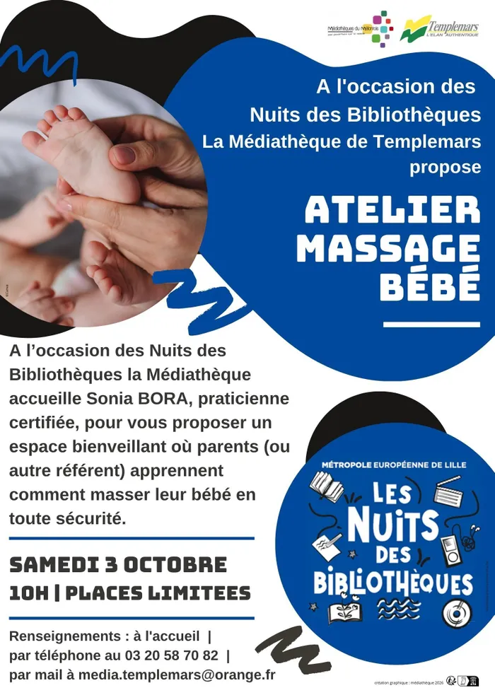 Illustration de l'événement : Atelier massage bébé