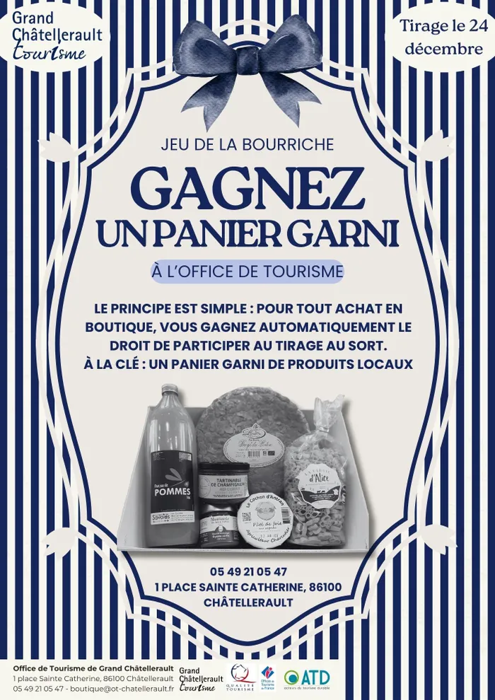 Illustration de l'événement : Tentez de gagner un panier garni !