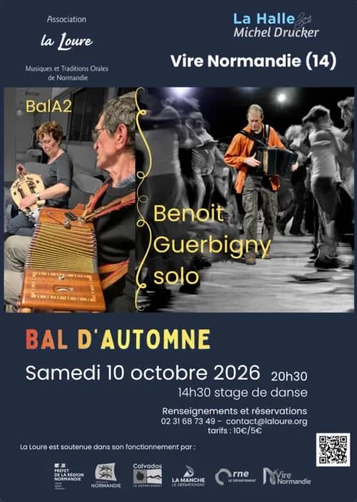 Illustration de l'événement : Stage et bal d'automne de La Loure