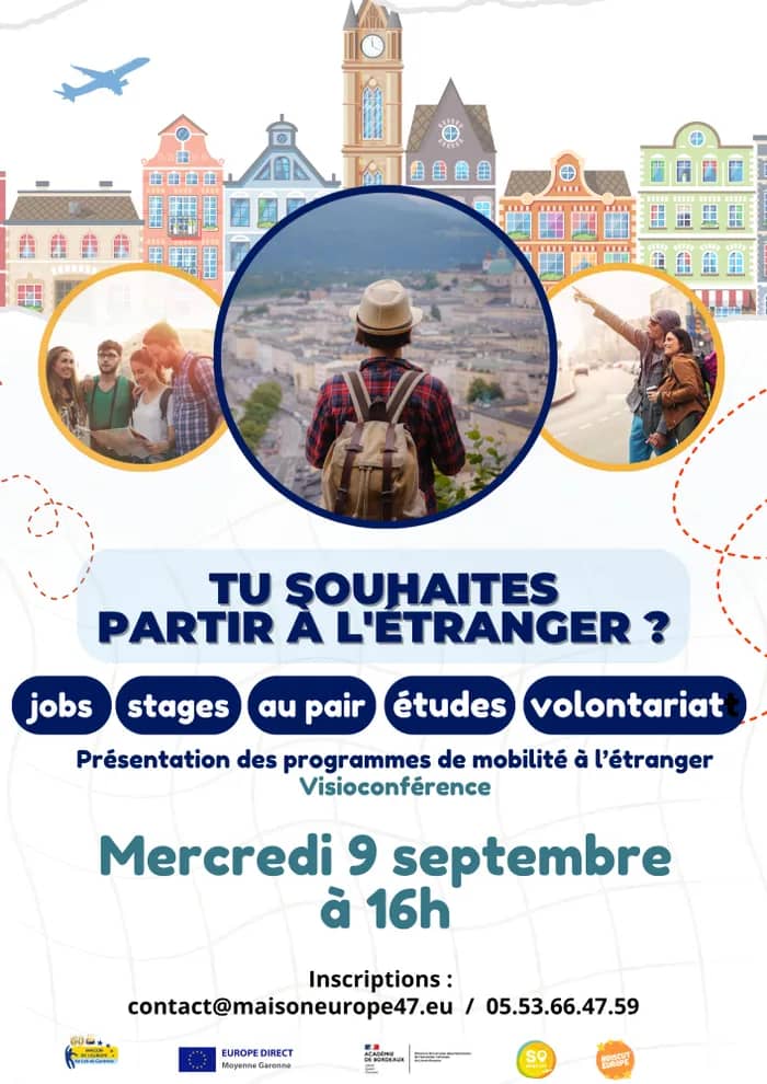 Illustration de l'événement : Tu souhaites partir à l'étranger ?