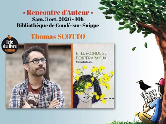 Illustration de l'événement : Atelier d'écriture avec Thomas Scotto