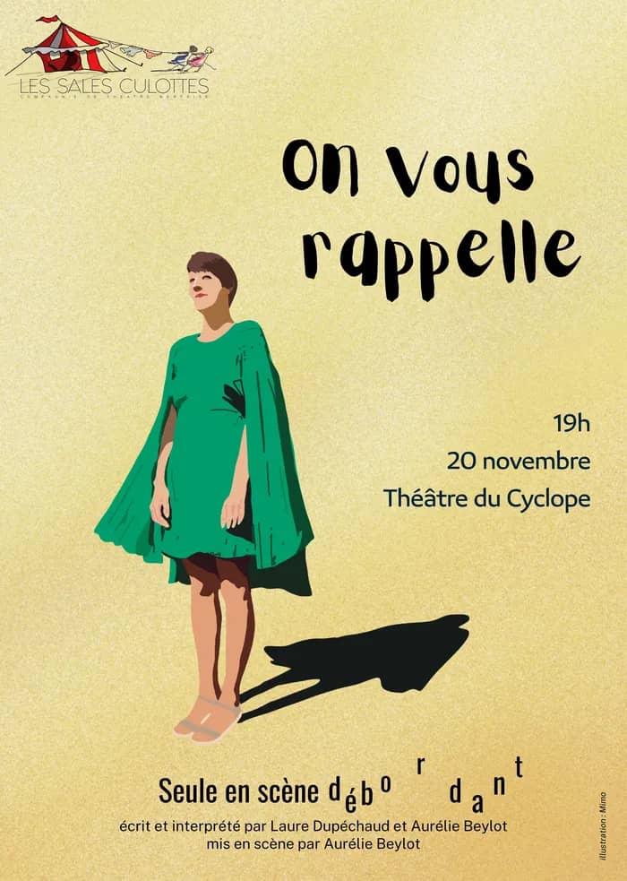 Illustration de l'événement : On vous rappelle