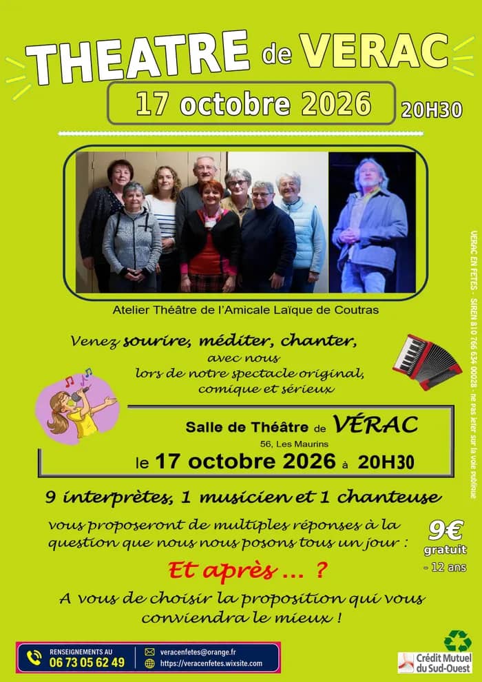 Illustration de l'événement : THEATRE - ET APRES...?