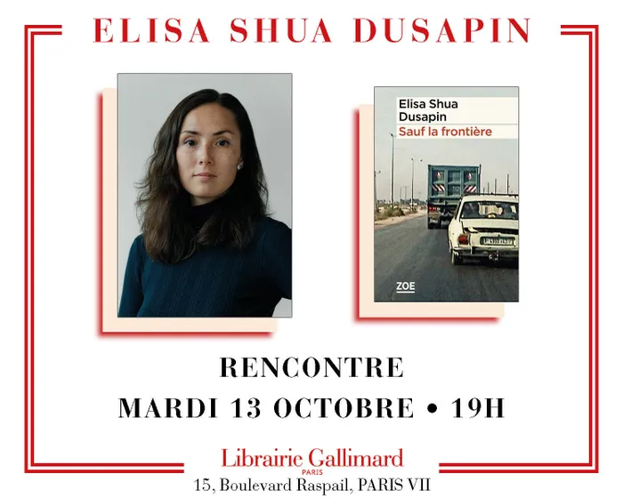 Illustration de l'événement : Elisa Shua Dusapin présente « Sauf la frontière »