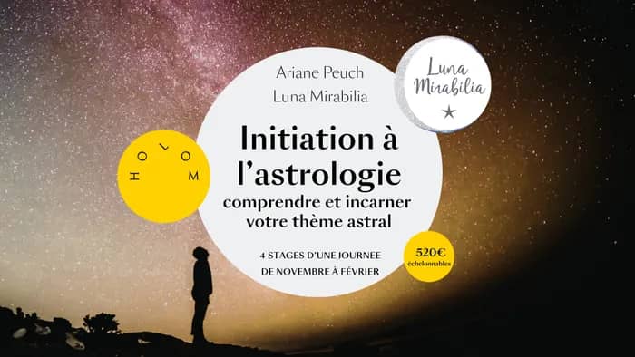 Illustration de l'événement : Initiation à l'astrologie : viens apprendre les bases de manière ludique