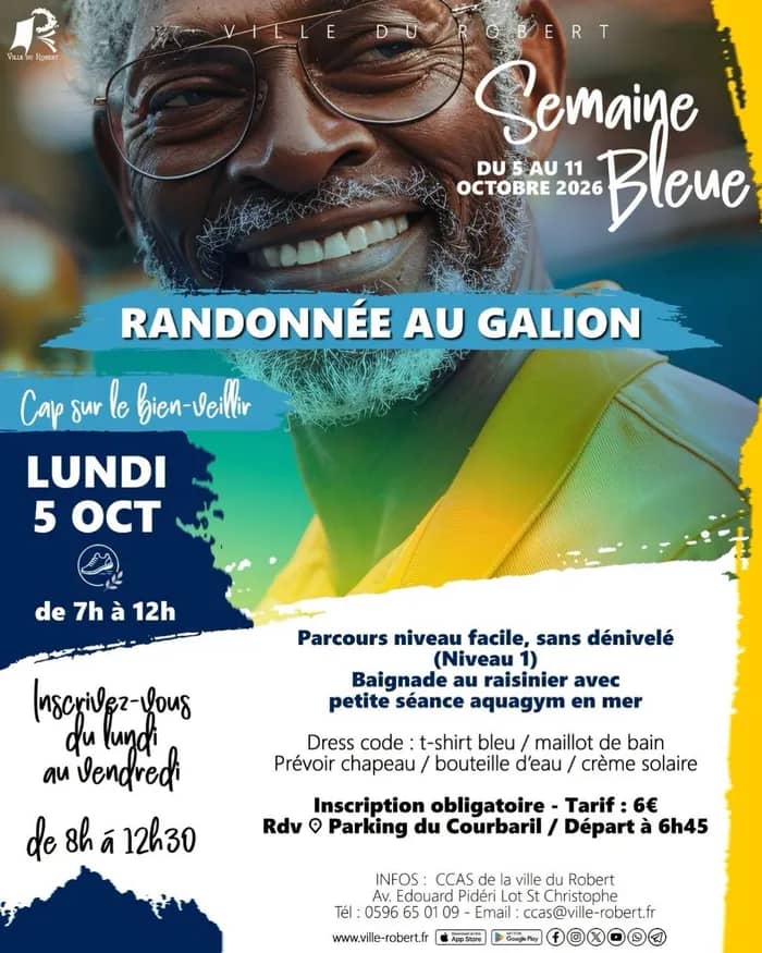 Illustration de l'événement : [Randonnée] Semaine Bleue : RANDONNÉE AU GALION