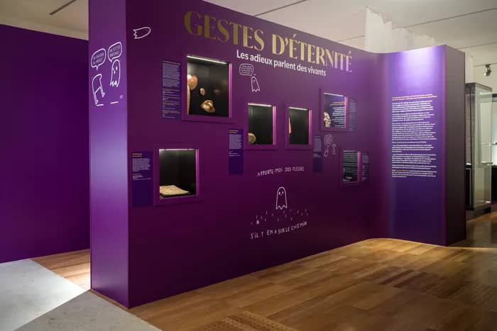 Illustration de l'événement : Visite découverte de l'exposition "Gestes d’Éternité"