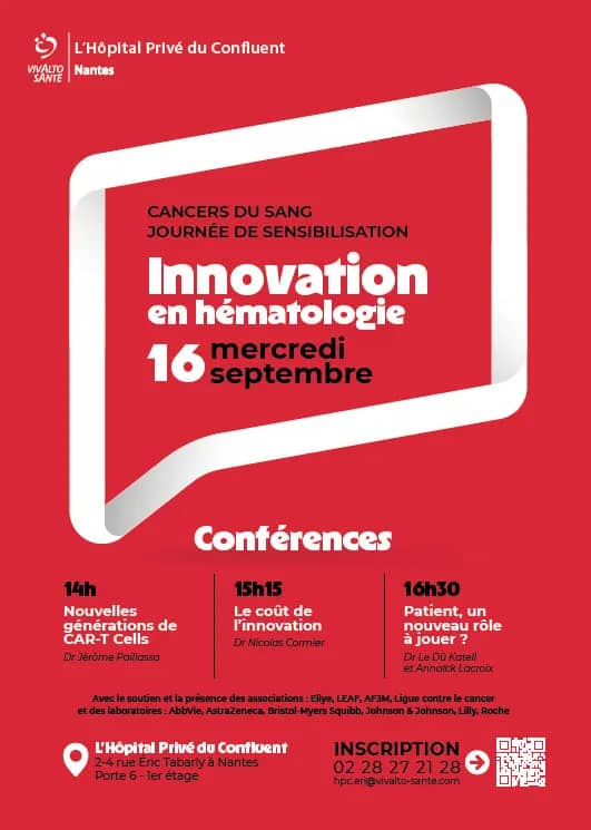 Illustration de l'événement : Journée de sensibilisation aux cancers du sang
