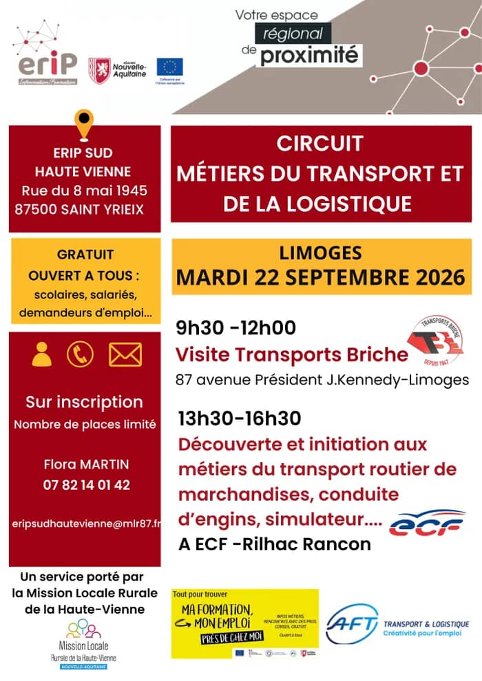 Illustration de l'événement : Circuit des métiers du transport et de la logistique