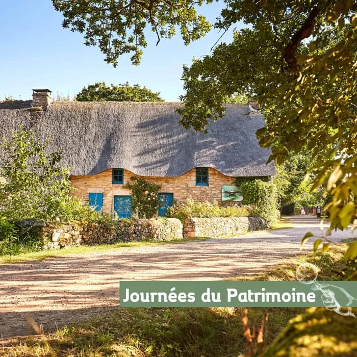 Illustration de l'événement : Journées du Patrimoine -Visite guidée Chaume et chaumières