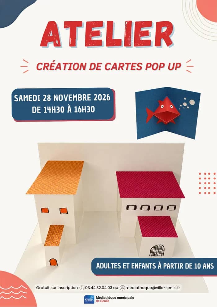 Illustration de l'événement : Création de cartes Pop up