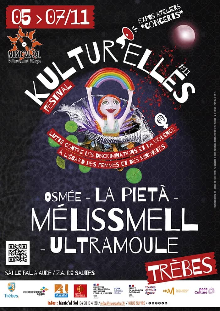 Illustration de l'événement : FESTIVAL Kultur’elles #11 - Concerts – ateliers - expos