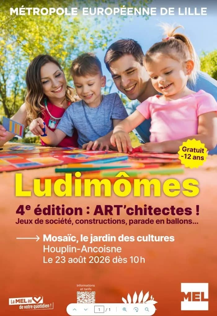 Illustration de l'événement : Ludimômes : un festival de jeux de société pour les familles