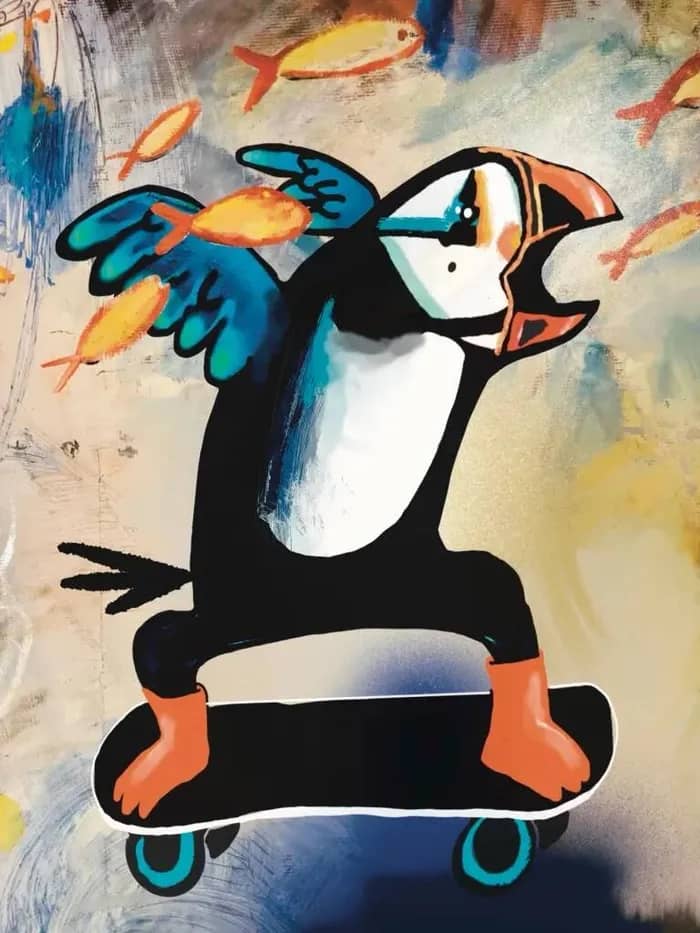 Illustration de l'événement : Exposition prints et tableaux de Martine Lataste