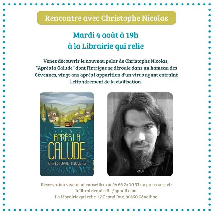 Illustration de l'événement : Rencontre avec Christophe Nicolas
