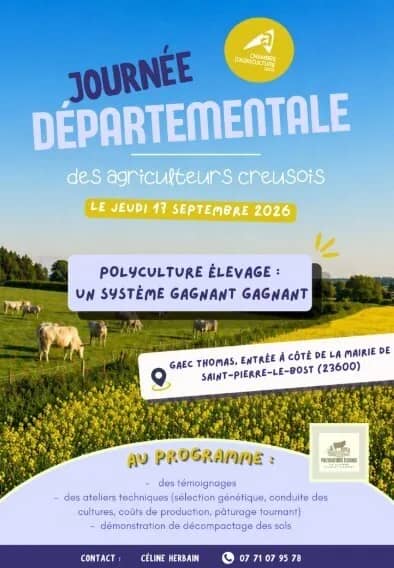 Illustration de l'événement : Polyculture-élevage : un système gagnant-gagnant