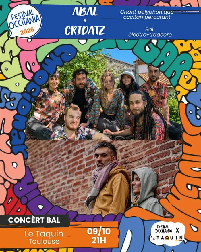 Illustration de l'événement : ABAL + Cridatz - Festival Occitania X Taquin