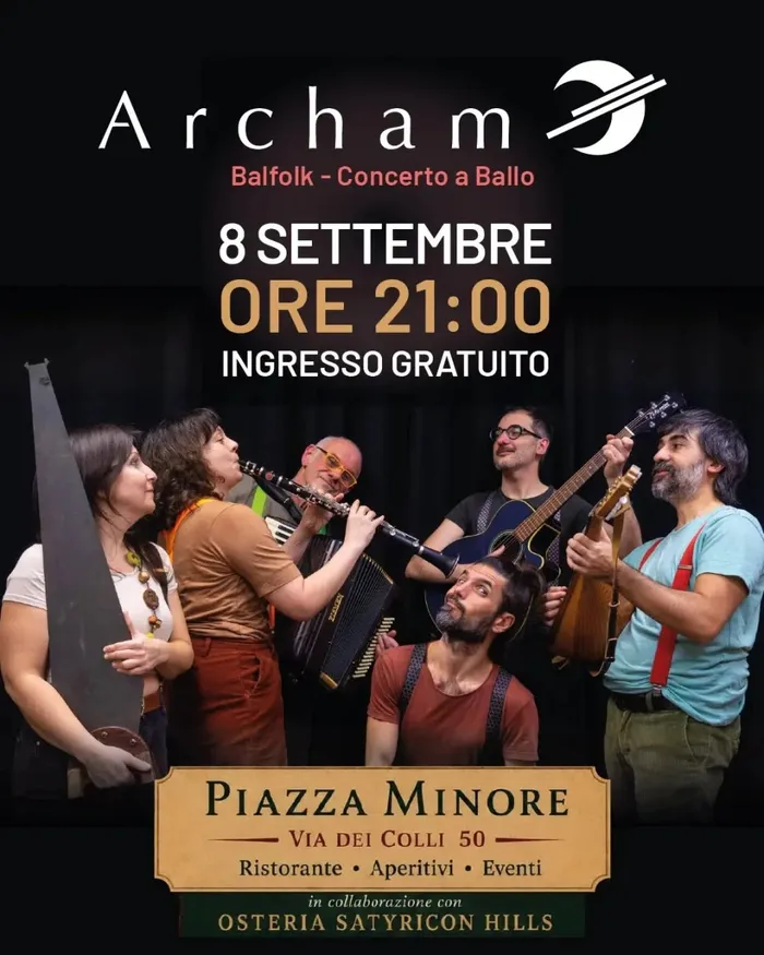 Illustration de l'événement : Balfolk concerto a ballo con Archam