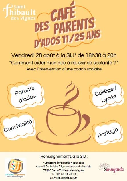 Illustration de l'événement : Café des parents d'ados