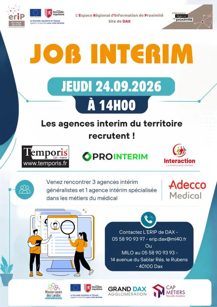 Illustration de l'événement : Job Interim