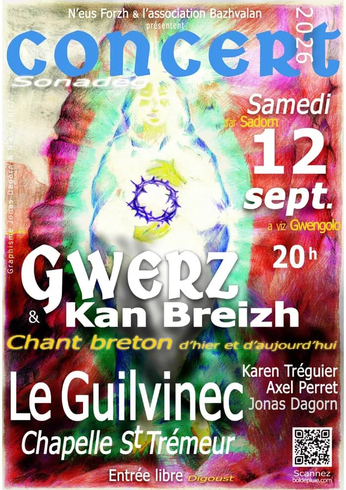 Illustration de l'événement : Gwerz & kan Breizh, Chant de Bretagne d'hier et d'aujourd'hui