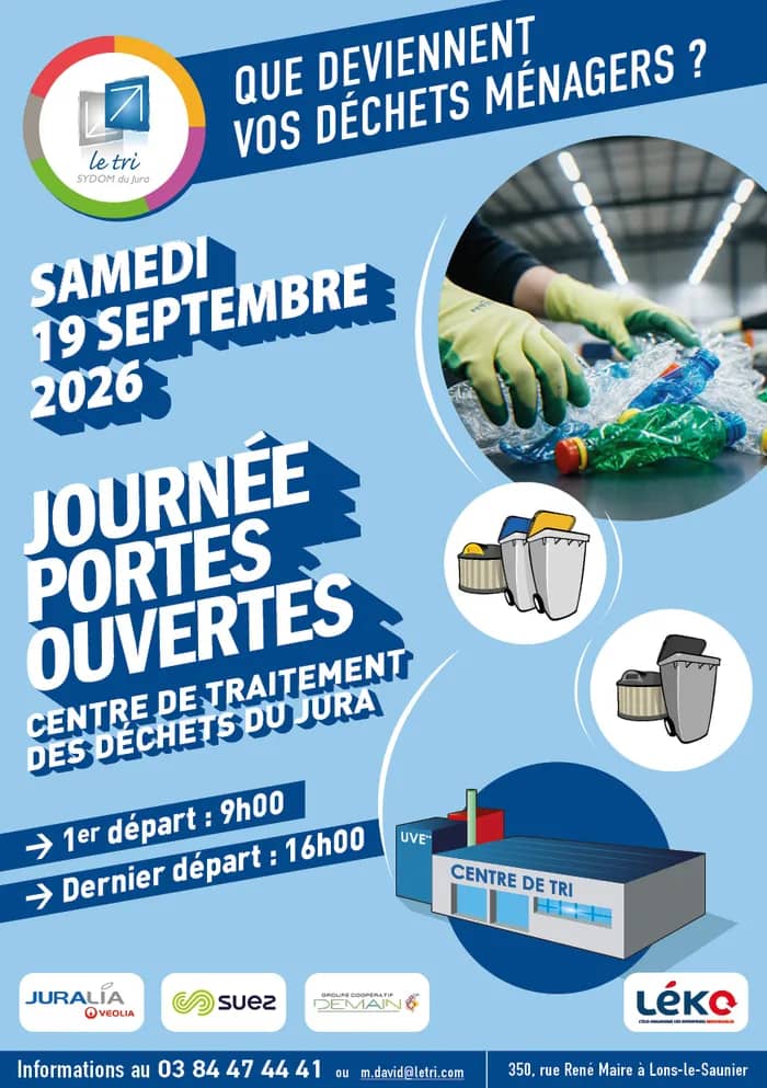 Illustration de l'événement : Que deviennent les déchets des jurassiens ?