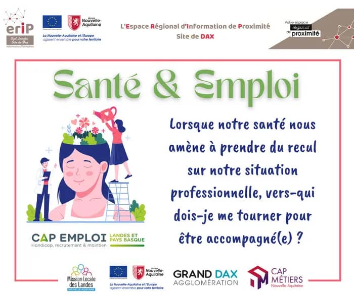 Illustration de l'événement : Santé et emploi avec Cap Emploi Landes et Pays basque