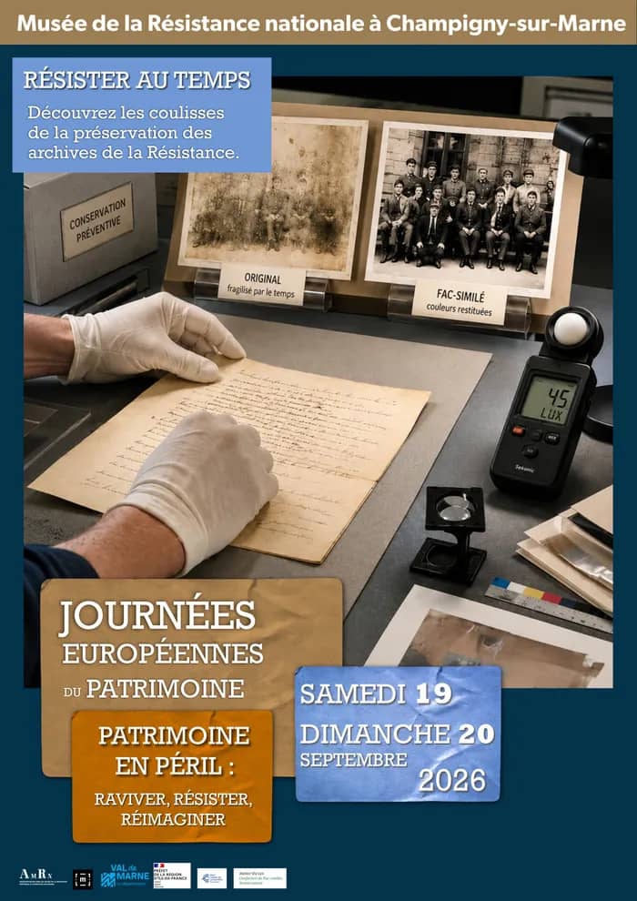 Illustration de l'événement : Résister au temps : découvrez les coulisses de la préservation des archives de la Résistance - Conférence
