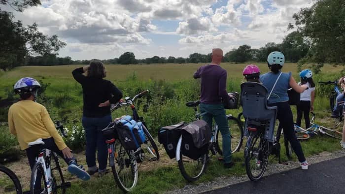 Illustration de l'événement : Visite guidée à vélo dans les marais de Couëron
