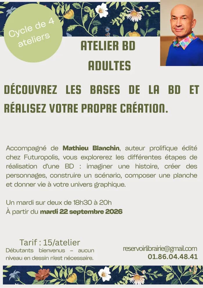 Illustration de l'événement : Créez votre bande dessinée !