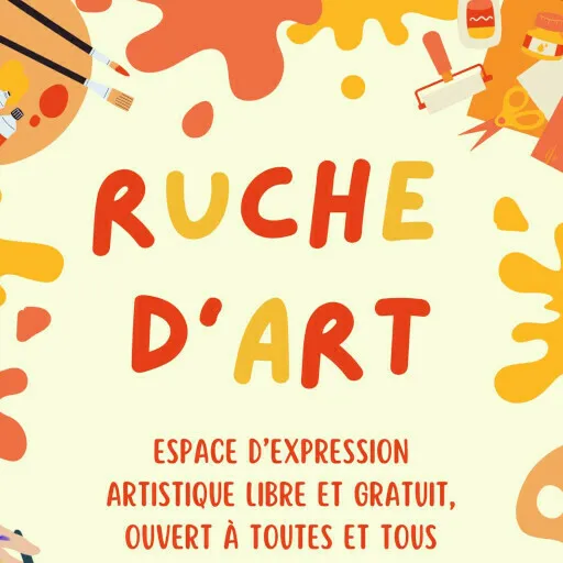 Illustration de l'événement : Ruche d'Art : atelier de pratique artistique libre