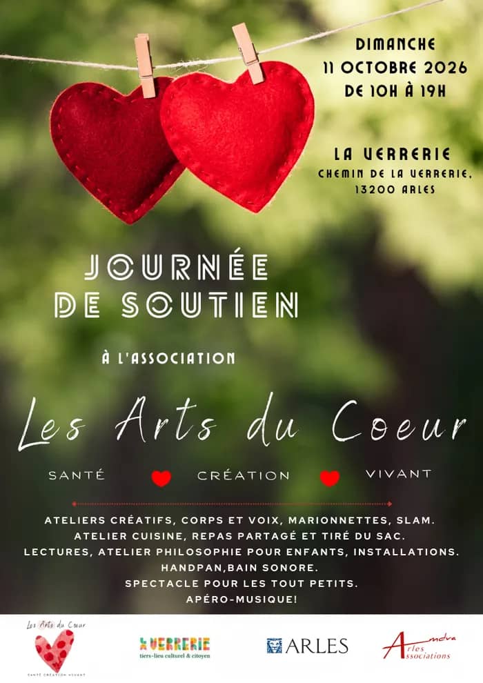 Illustration de l'événement : Journée de soutien Les Arts du Cœur