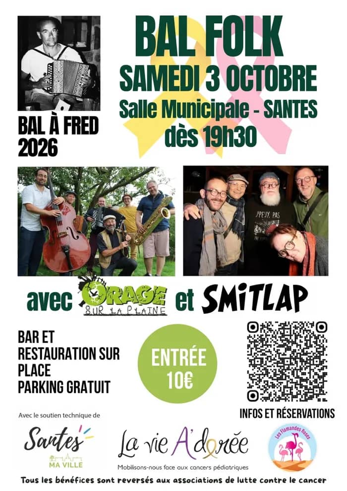 Illustration de l'événement : Bal à Fred bal Folk