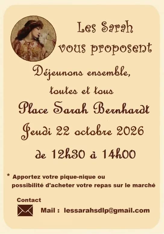 Illustration de l'événement : Faisons vivre ensemble la place Sarah Bernhardt à Bréquigny !