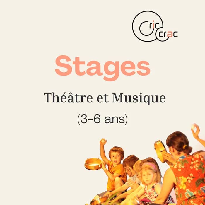 Illustration de l'événement : Vacances musicales et théâtrales avec Cric Crac