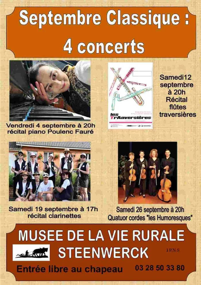 Illustration de l'événement : Septembre classique : 4 concerts