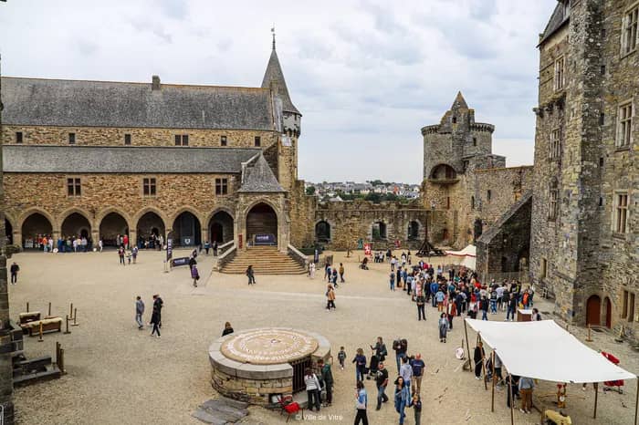 Illustration de l'événement : Visite libre de la cour du château