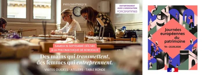 Illustration de l'événement : Visites guidées des ateliers & table ronde "Paroles de femmes"
