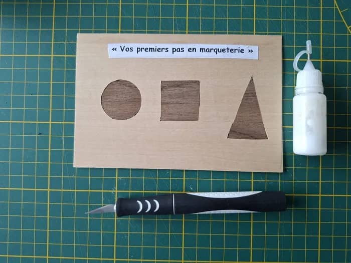 Illustration de l'événement : Vos premiers pas en marqueterie.