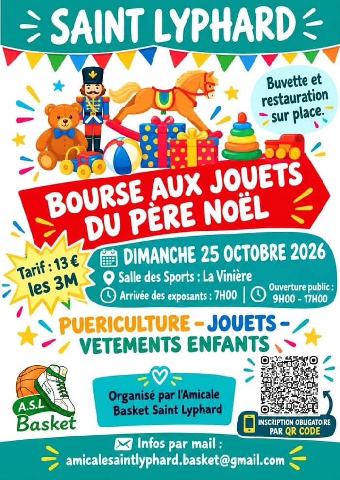 Illustration de l'événement : Bourse aux jouets du Père Noël