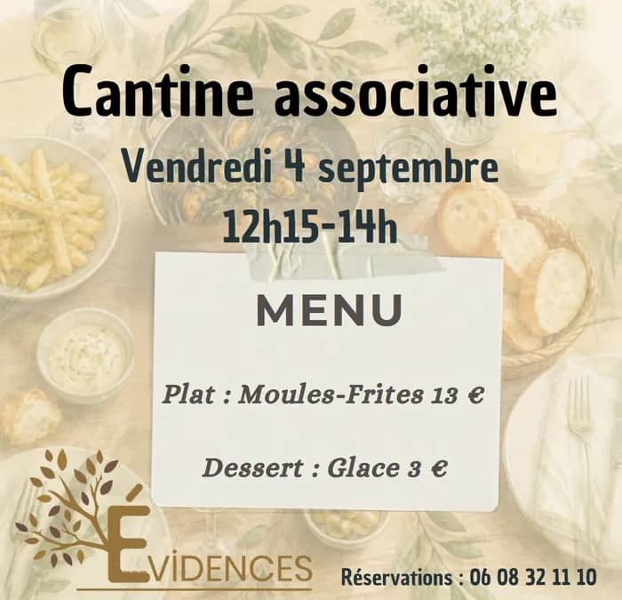 Illustration de l'événement : Cantine associative