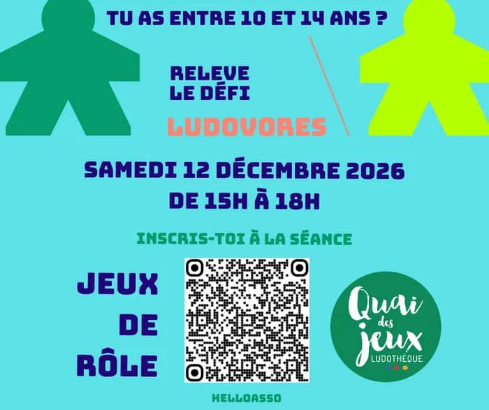 Illustration de l'événement : Club des Ludovores - séance jeux de rôle
