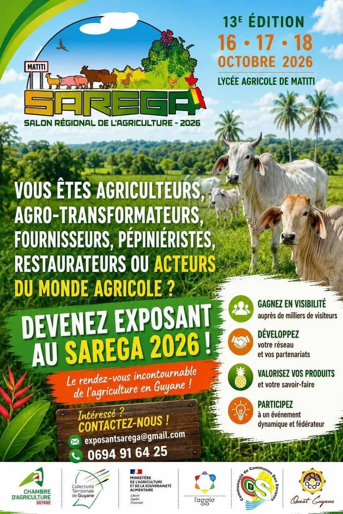 Illustration de l'événement : Salon Régional de l'Agriculture (SAREGA) 2026