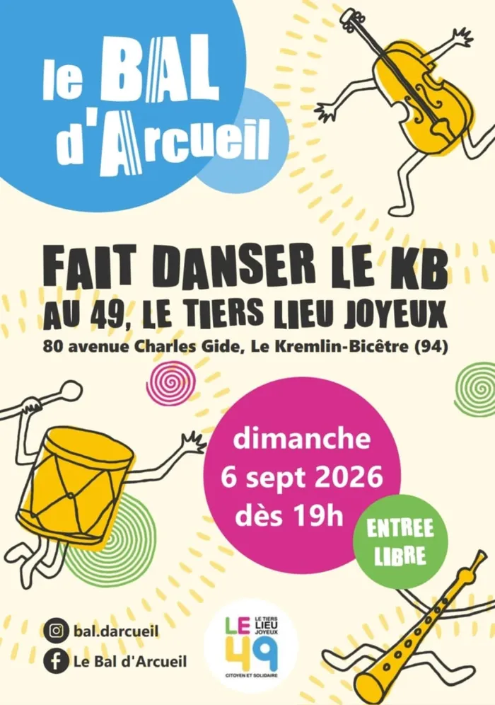 Illustration de l'événement : Le Bal d'Arcueil au 49