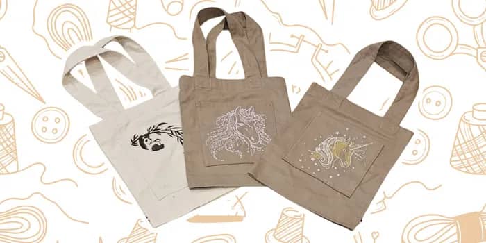 Illustration de l'événement : Couture : tote bag personnalisé