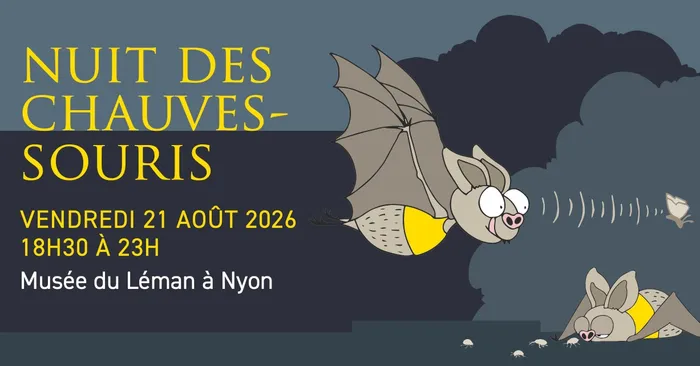 Illustration de l'événement : Nuit des chauves-souris - Musée du Léman